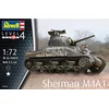 Image de Revell Modelbouwpakket Militaire voertuigen - 03290 Sherman M4A1 Tank Plastic - 1:72 - Modelbouw