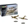 Image de Revell Modelbouwpakket Vliegtuigen - 03771 Spitfire Mk.1a - Hurricane Mk.1 - Propeller Vliegtuigen Plastic - 1:144 - Modelbouw