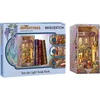 Image de Revell Modelbouwpakket - 00543 Tiny Adventures - Bridgerton -Into the Light- - Boekhoekje met LED Verlichting - 18x11x23cm Houten - Revell - Modelbouw
