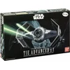 Image de Revell Modelbouwpakket Ruimtevaart - Bandai 01214 Star Wars TIE Advanced Plastic - 1:72 - Modelbouw