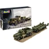 Image de Revell Modelbouwpakket Militaire voertuigen - 03364 M19 Tank Transporter - Militaire Vrachtwagen met Aanhanger Plastic - 1:76 - Modelbouw