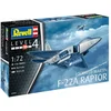Image de Revell Modelbouwpakket Militaire voertuigen - 03858 Lockheed Martin F-22A Raptor Jet Fighter Plastic - 1:72 - Modelbouw