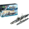 Image de Revell Modelbouwpakket Militaire voertuigen - 05644 Pacific Warriors - USS Fletcher - USS Indianapolis - 2 Schepen! - Geschenkset Plastic - 1:700 - Modelbouw