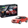Image de Revell Modelbouwpakket Auto - 05666 Volkswagen VW Corrado - 35 Years! - Geschenkset Plastic - 1:24 - Modelbouw