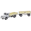 Image de Revell Modelbouwpakket Militaire voertuigen - 07580 Bussing Truck 8000 S 13 mit Trailer- Platinum Edition Plastic - 1:24 - Modelbouw