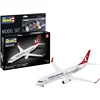 Image de Revell Modelbouwpakket Vliegtuigen - 63772 Boeing 737-800 - Turkish Airlines - Passagiersvliegtuig - Model Set Plastic - 1:144 - Modelbouw