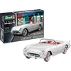 Image de Revell Modelbouwpakket Auto - 67718 1953 Chevrolet Corvette Roadster Car - Model Set Plastic - 1:24 - Modelbouw