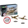 Image de Revell Modelbouwpakket Vliegtuigen - 73771 Spitfire Mk.1a - Hurricane Mk.1 - WWII Britse Propellervliegtuigen - Starter Kit Plastic - 1:144 - Modelbouw
