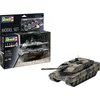 Image de Revell Modelbouwpakket Militaire voertuigen - 63281 Leopard 2 A6/A6NL Tank met Duitse en Nederlandse Decals - Model Set Plastic - 1:35 - Modelbouw