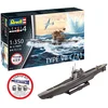 Image de Revell Modelbouwpakket Militaire voertuigen - 75154 Duitse Onderzeeër Type VII C/41 - WWII U-boot - Starter Kit Plastic - 1:350 - Modelbouw