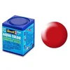 Image de Revell Hobbyverf Acrylverf - Aqua #332 Luminous Red - Satin - RAL3026 - Acryl - Verf potje - 18 ml