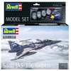 Image de Revell Modelbouwpakket Vliegtuigen - 63776 Saab JAS-39C Gripen - Zweeds Gevechtsvliegtuig - Straaljager - Model Set Plastic - 1:72 - Modelbouw