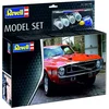 Image de Revell Modelbouwpakket Auto - 67729 Ford 1970 Shelby Mustang GT500 - Amerikaanse Auto - Model Set Plastic - 1:25 - Modelbouw