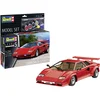 Image de Revell Modelbouwpakket Auto - 67730 Lamborghini Countach LP500S - Sport Auto - Model Set Plastic - 1:24 - Modelbouw