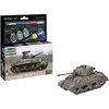 Image de Revell Modelbouwpakket Militaire voertuigen - 63290 Sherman M4A1 Tank - Model Set Plastic - 1:72 - Modelbouw