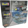 Image de Revell Modelbouwpakket Militaire voertuigen - 63710 Combat Set Bf109G-10 - Spitfire Mk.V - Model Set Plastic - 1:72 - Modelbouw
