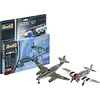 Image de Revell Modelbouwpakket Militaire voertuigen - 63711 Combat Set Me262 - P-51B Mustang - Model Set Plastic - 1:72 - Modelbouw