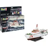 Image de Revell Modelbouwpakket Militaire voertuigen - 65812 Seenotkreuzer Hermann Marwede - Lifeboat DGzRS 46 - Model Set Plastic - 1:200 - Modelbouw