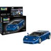 Image de Revell Modelbouwpakket Auto - 67353 Bugatti EB 110 - Italiaanse Supercar - Auto - Model Set Plastic - 1:24 - Modelbouw