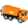 Image de Klein Toys Mercedes-Benz Arocs - vuilniswagen - oranje - schaal 1:24 - speelgoed