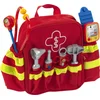 Image de Klein Toys reddingsrugzak - incl. speelgoedinstrumenten met geluidseffecten - verstelbare riemen - rood geel