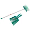 Image de Klein Toys Leifheit 3-delige veegset - bezem, veger en blik - 55,5 cm lange steel