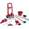 Image de Klein Toys Vileda schoonmaakwagen - incl. 3in1 steelstofzuiger - rood
