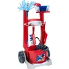 Image de Klein Toys Vileda - schoonmaaktrolley - speelgoed - incl. accessoires - rood blauw