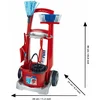 Image de Klein Toys Vileda - speelgoed schoonmaaktrolley - incl. stofzuiger - 29 x 24 cm - rood