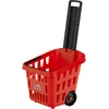 Image de Klein Toys MM winkelmandje - incl. handige draaggreep en uitschuifbaar handvat - rood zwart