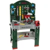 Image de Klein Toys Bosch mini speelgoed werkbank- 44 onderdelen - incl. leerfunctie, bandschroef en talrijke opbergmogelijkheden - groen