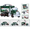 Image de Klein Toys Bosch mini - gereedschap vrachtwagen - 86 onderdelen - 1:24 Bosch-schroefwagen - groen rood