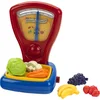 Image de Klein Toys groente- en fruitschaal - 16x14x24 cm - incl. weegplateau, dat inzakt als je er iets op weegt - rood blauw