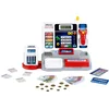 Image de Klein Toys elektronische kassa - afneembare tablet, rekenmachinefunctie, scanner, kaartlezer en een kassa vol speelgeld - 33,42x16,83x22,33 cm - incl. soundbar - grijs rood
