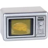 Image de Klein Toys Miele speelgoed-magnetron - 25x16x17,5 cm - incl. draaiplateau, draaiknoppen, timer met geluidseffecten, display en speelgoedkippetje - grijs