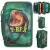 Image de Depesche - Dino World 3-vaks etui met ketting