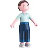 Image de Little Friends Poppenhuispop Papa Michael Meisjes 12 Cm Blauw