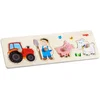 Image de Haba Vormenpuzzel Landleven Junior Hout 4 Stukjes