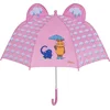 Image de Playshoes - Paraplu 3D voor kinderen - Muis & Olifant - Roze - maat Onesize