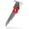Image de Wiha 369R H9 9-delige Inbussleutelset in ErgoStar houder - 1,5-10mm