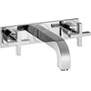 Image de Axor Citterio - Inbouw wastafelkraan met afvoer, 3-gats installatie, chroom 39144000