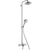 Image de hansgrohe Raindance Select 240 Showerpipe Bad - diameter handdouche 120 mm - handdouche met 3 straalsoorten - hartafstand 150 mm ± 12 mm - diameter hoofddouche 240 mm