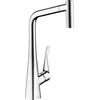 Image de Hansgrohe Metris Keukenkraan - Met uittrekbare handdouche - RVS-look