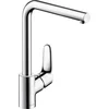 Image de hansgrohe Focus M41 - Keukenmengkraan - Ééngreeps bediening - 280mm - RVS