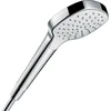 Image de hansgrohe Croma Select E 1jet EcoSmart 9 l/min handdouche - diameter douchekop 110 mm - 1 straalsoort - wit/ chroom