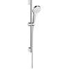 Image de Hansgrohe Croma select s glijstangset 65cm 1jet wit chroom