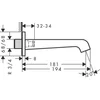 Image de AXOR Citterio e baduitloop 18cm chroom