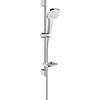 Image de Hansgrohe Croma Select E Vario glijstangset 65 cm incl Casetta