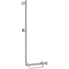 Image de hansgrohe unica comfort glijstang 110 links met greep rechts, chroom-wit