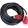 Image de AS Schwabe 60366 Stroom Verlengkabel 16 A Zwart 10.00 m H07RN-F 5G 1,5 mm²